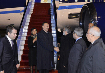 Ильхам Алиев прибыл с официальным визитом в Турцию 
