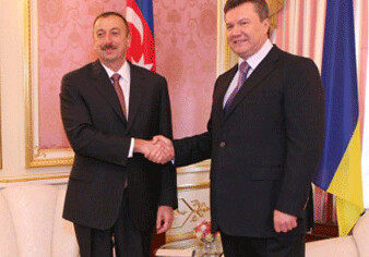 В Киеве прошла встреча президентов Азербайджана и Украины один на один