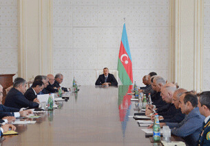 Президент Ильхам Алиев объявил 2014 год в Азербайджане «Годом промышленности»