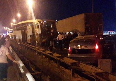 ДТП в Турции с участием 24 автомашин: 29 человек ранены (ФОТО)