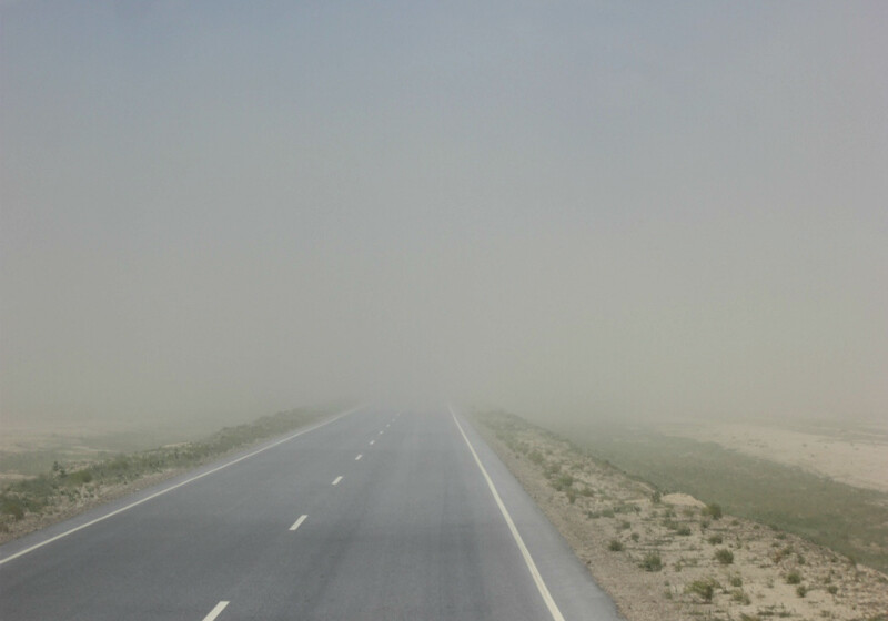 Пыльный воздух, наблюдаемый в Баку-причина 