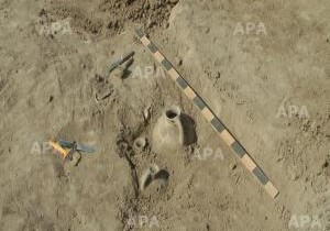 В Агдаме обнаружено древнее захоронение-некрополь