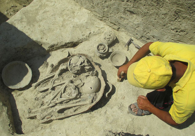 В  Габале международной экспедицией обнаружены античные могилы