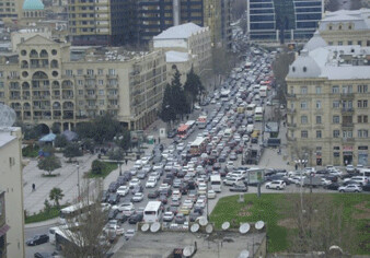 Движение транспорта в Баку будет ограничено 2 дня