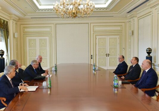 Президент Азербайджана принял председателя Евросуда по правам человека