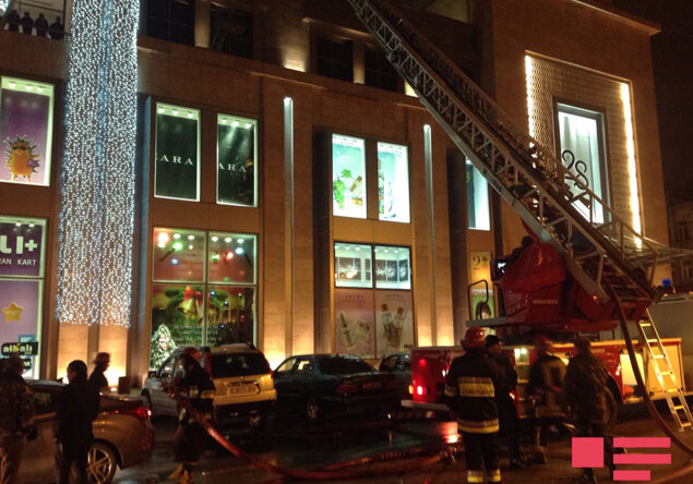 В торговом центре 28 Mall произошел пожар (Фото) 