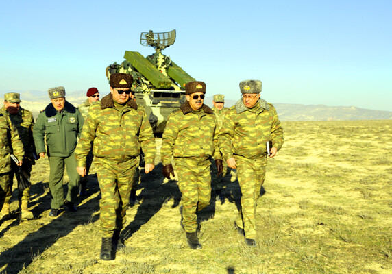 Войска ПВО Азербайджана провели боевые стрельбы (Фото)