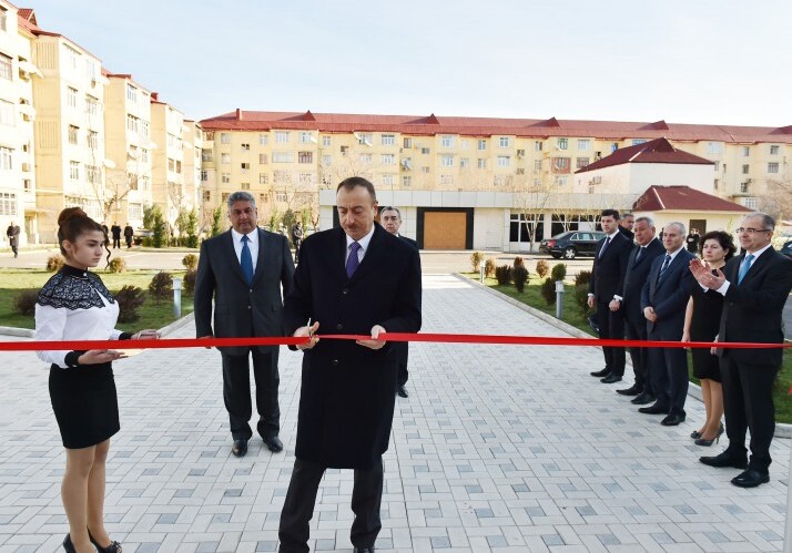 Президент Ильхам Алиев посетил город Сумгайыт (Фото)