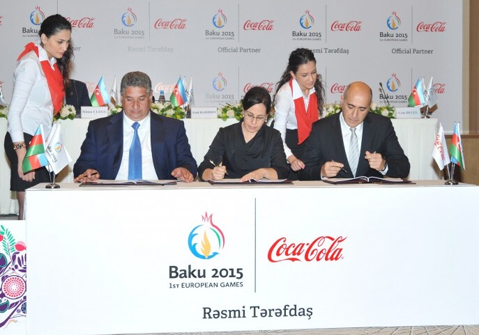 Coca-Cola стала официальным партнером Европейских игр