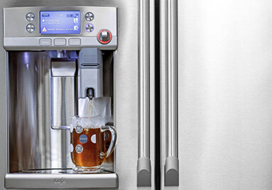 Создан холодильник-кофеварка