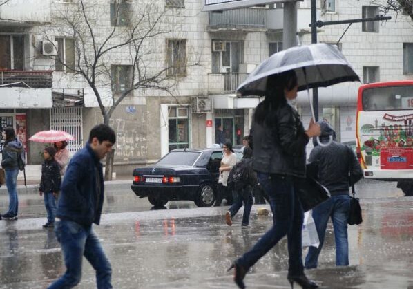 Дождливая погода в Азербайджане сохранится 