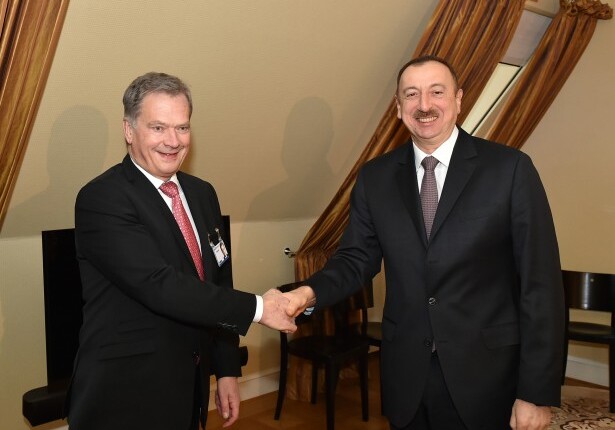 В Мюнхине состоялась встреча президентов Азербайджана и Финляндии 