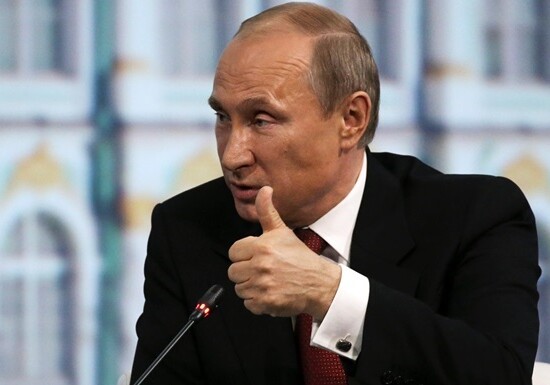 Кремлевская декларация: Путин удвоил доходы в 2014 году