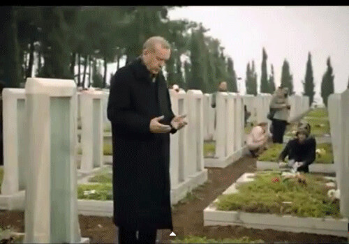 Президент Турции в фильме о победе в битве при Чанаккале  (Фото-Видео)