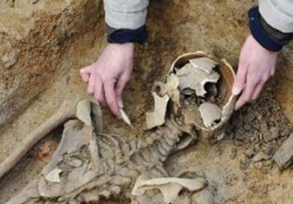 В центре Баку обнаружены человеческие скелеты (Видео)