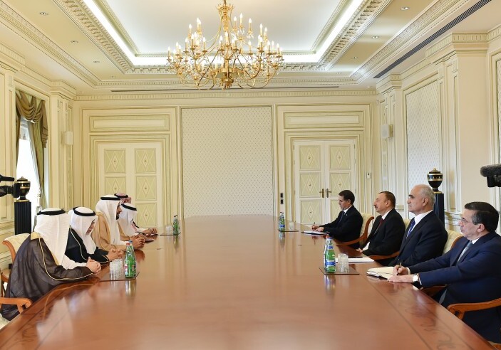 Президент Азербайджана принял министра торговли Саудовской Аравии