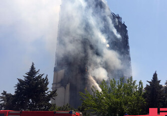 Azeristiliktechizat списало все долги жильцов сгоревшего здания