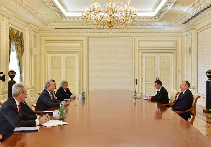 Президент Азербайджана принял лорд-мэра Лондона