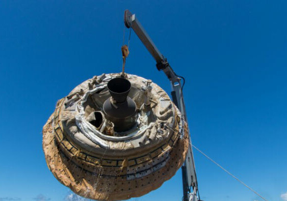 В США проходят испытания «летающей тарелки», которая должна полететь на Марс