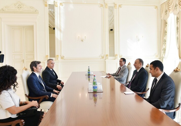 Президент Азербайджана принял глав Сан-Марино
