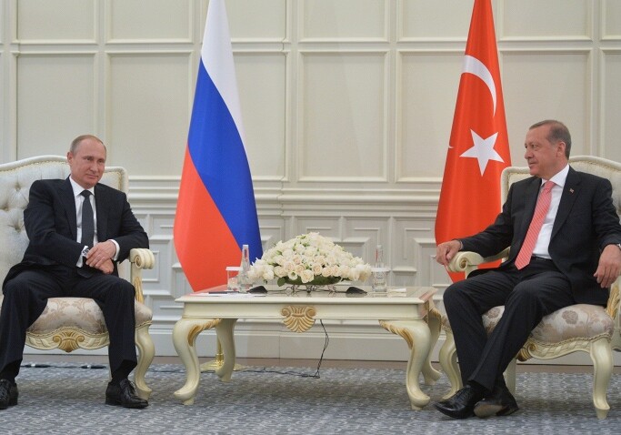 Путин и Эрдоган провели переговоры в Баку