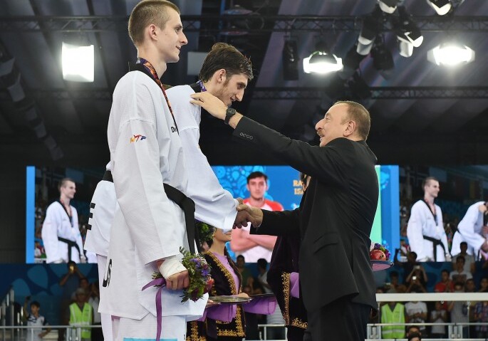 Таэквондист Радик Исаев стал чемпионом «Баку-2015»