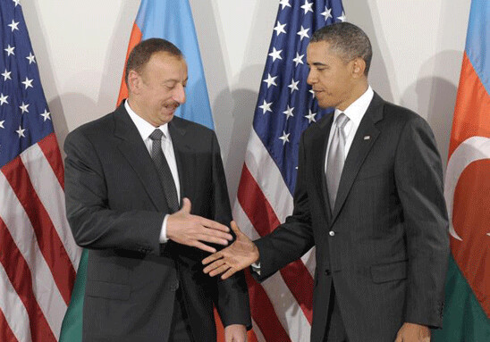 Президент Ильхам Алиев направил письмо Бараку Обаме 