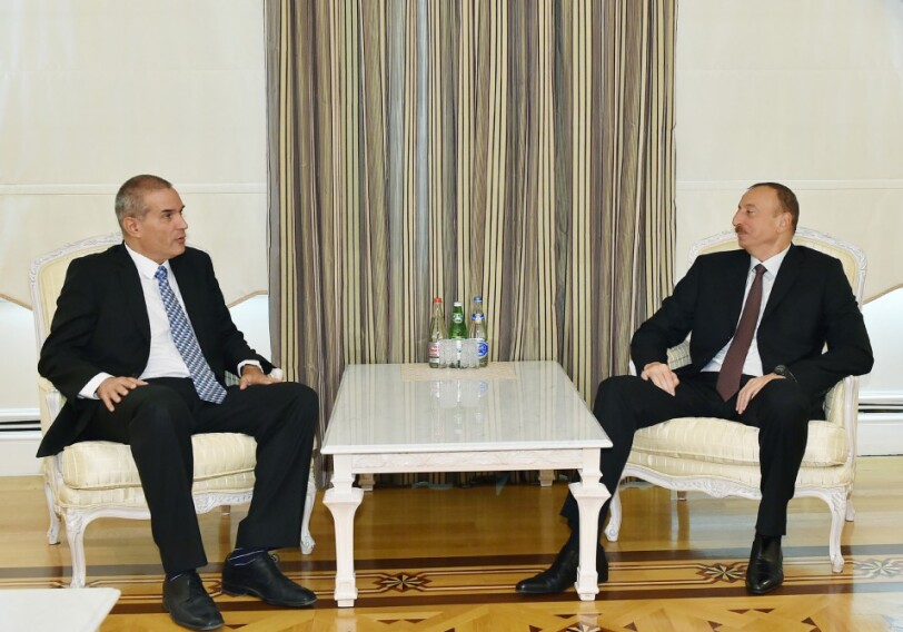 Президент Азербайджана принял посла Израиля