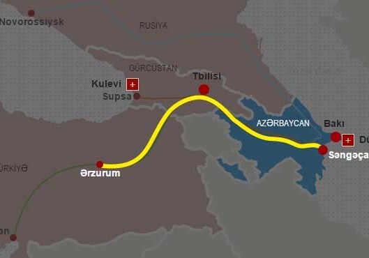 На линии газопровода Баку-Тбилиси-Эрзурум установят камеры безопасности