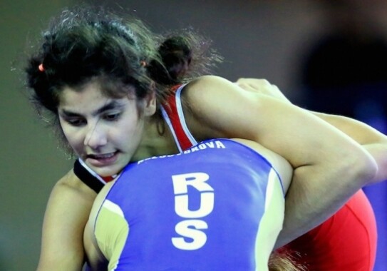 Две азербайджанские спортсменки стали чемпионками мира по борьбе