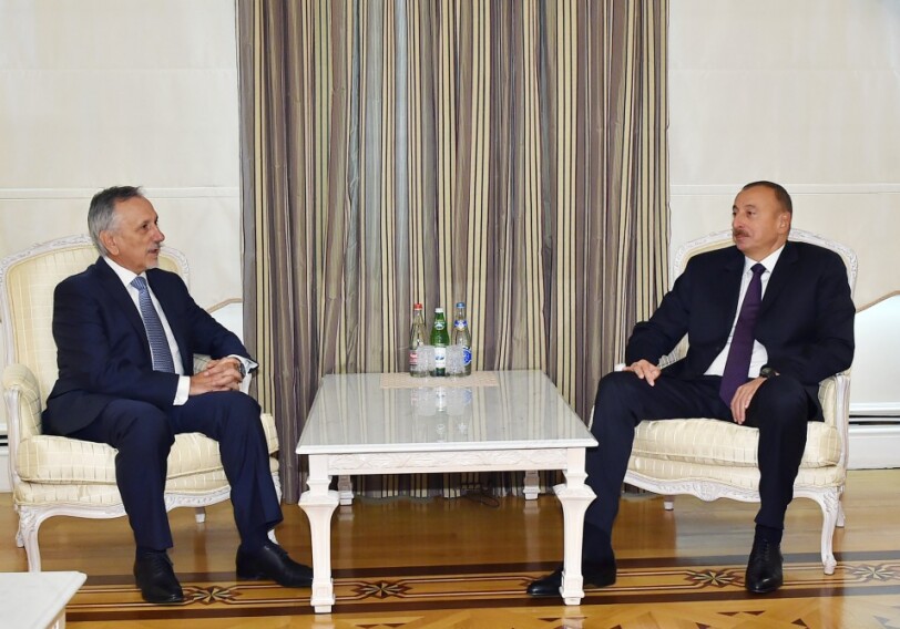 Президент Азербайджана принял министра иностранных дел Сан-Марино