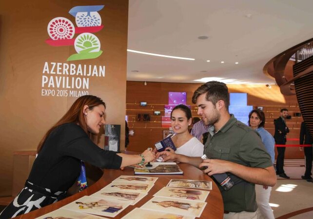 Азербайджанский павильон на Milan Expo 2015 удостоен награды (Фото)