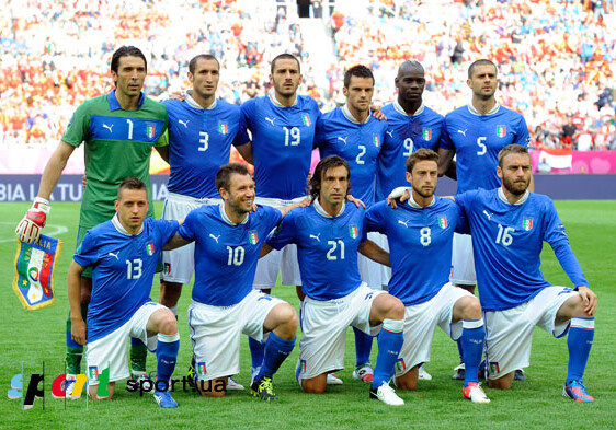 Определился состав сборной Италии на матч с Азербайджаном