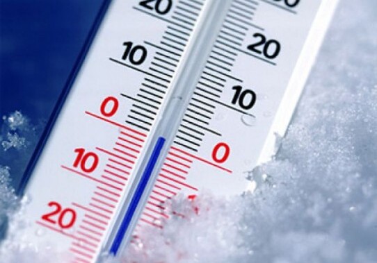 Завтра в Азербайджане температура опустится до 3 градусов мороза