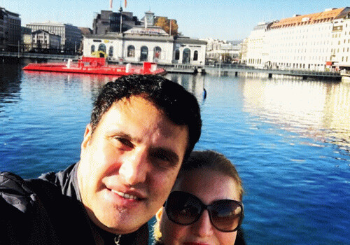 Азербайджанский певец вместе со своей супругой отдыхает в Швеции