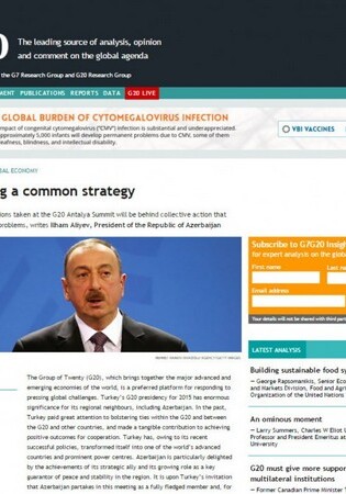 Ильхам Алиев: «Сегодня Азербайджан известен как страна, вносящая ценный вклад в решение общечеловеческих проблем»