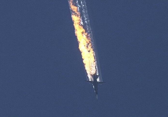 Истребители ВВС Турции сбили российский военный самолет (Видео) (Обновлено)