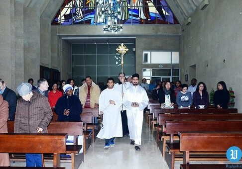 Католики Азербайджана празднуют Рождество (Фото)