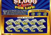 Билет лотереи с ежемесячной выплатой выставлен на торги в США