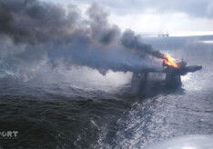 ​SOCAR: Потушен пожар на одной из опасных газовых скважин месторождения “Гюнешли“