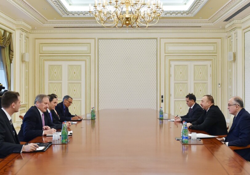 Президент Азербайджана принял официального представителя Госдепа
