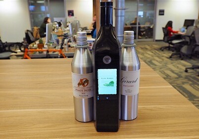 Прототип «умной» бутылки для вина привлек 6 млн долларов