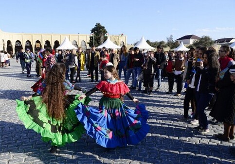 В храме Атешгях прошел фестиваль народов Азербайджана (Фото)
