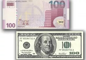Курс доллара в Азербайджане не изменился