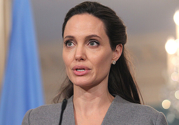 Анджелина Джоли выступила с речью о беженцах в Госдепартаменте США (Фото)