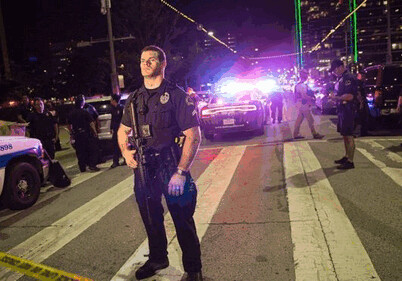 Стрельба по полиции в Далласе: 4 полицейских убиты, 7 ранены (Фото)