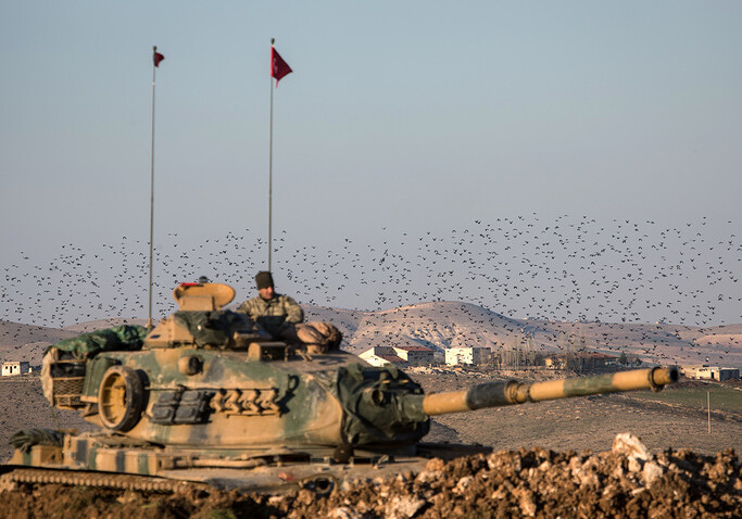 Турецкие войска вошли на территорию Сирии, освобожден город Джараблус