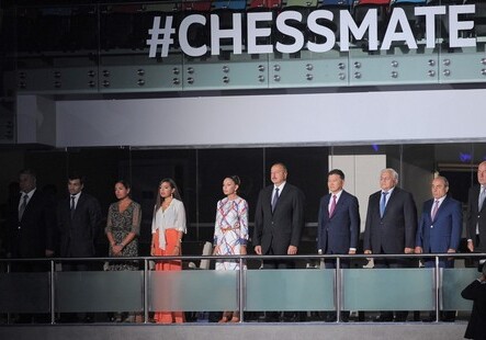 В Баку состоялось открытие 42-й Всемирной шахматной олимпиады (Фото)