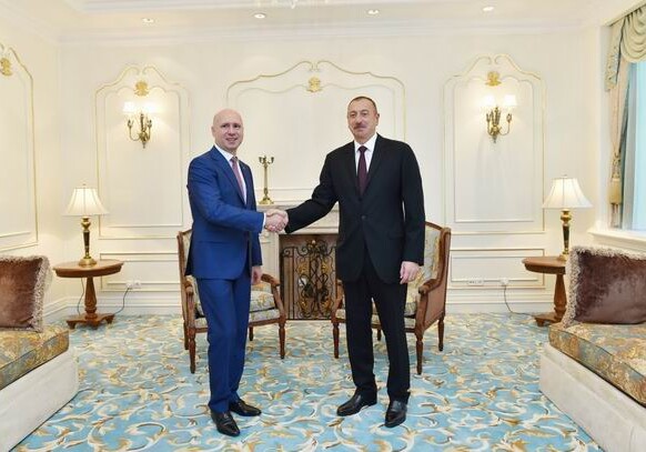Ильхам Алиев встретился с премьер-министром Молдовы (Фото)