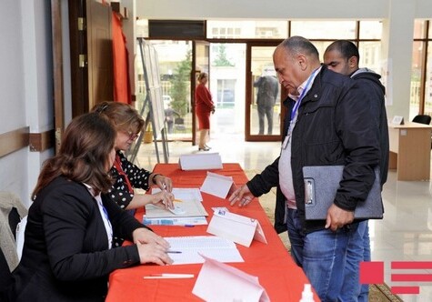 В Азербайджане проводится всенародное голосование (Фото)